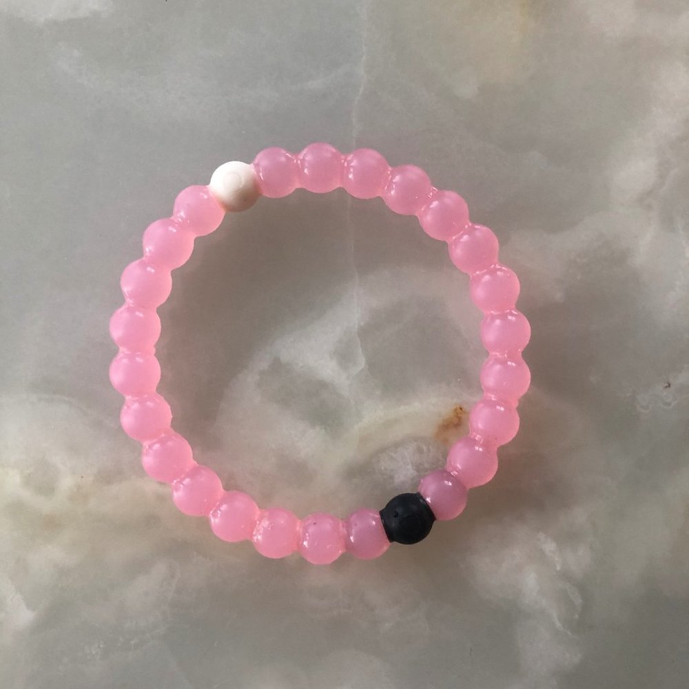 Lokai Bracelet - Clear Baby Pink